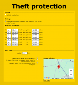Theft protection