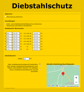 Diebstahlschutz